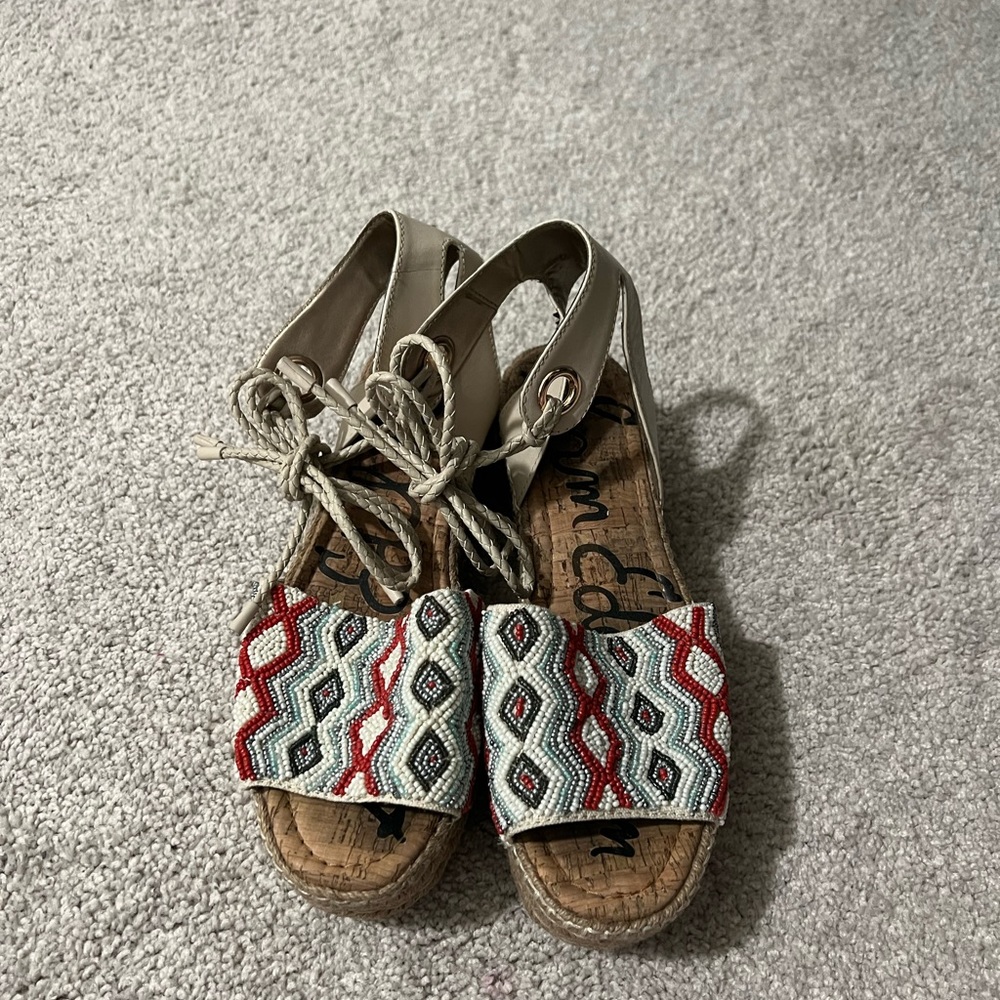 Sam Edelman platform sandals